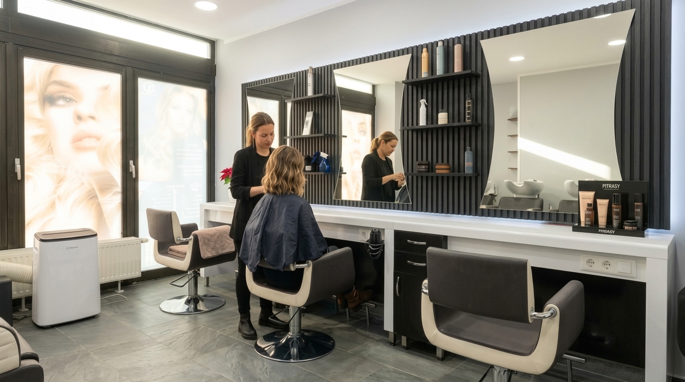 Stimmungsbild aus dem Friseursalon DIAMOND in Innsbruck